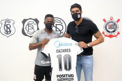 Juan Cazares fichó por el Corintihian brasileño.