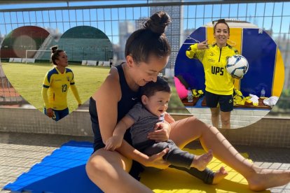 Mayta Vásconez, haciendo historia en el fútbol ecuatoriano.