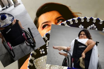 Karla Casillas es una de las participantes del certamen Miss WheelChair México.