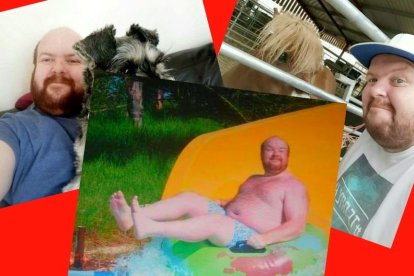 Alan Clayton se puso en venta para conseguir novia.