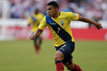 Jefferson Montero, dice que "muere por jugar en la Tricolor"