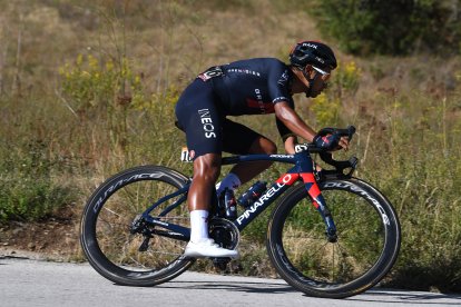 El tricolor Jhonatan Narváez tuvo una destacada actuación en la sexta jornada del Giro de Italia.