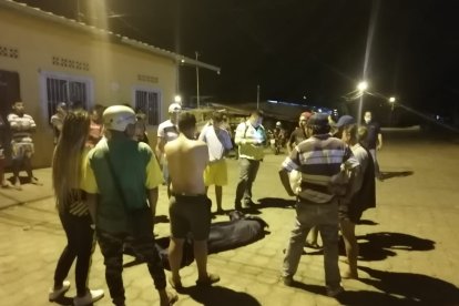 Richard Barberán Andrade, de 37 años, fue asesinado a puñaladas.