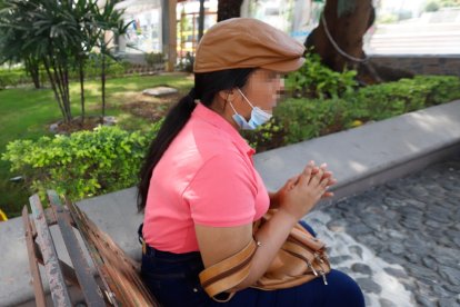 Mercedes, de 26 años, es una de las cinco jóvenes que acusó al religioso Evert García de violación.