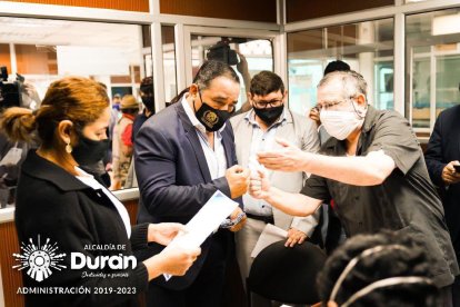 El alcalde Dalton Narváez puso la denuncia este 14 de octubre en la Fiscalía.