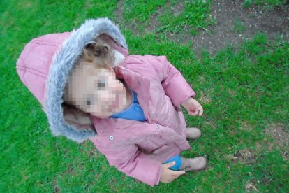 La niña francesa fue localizada en Quito.