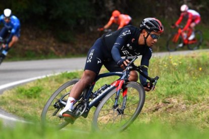 Jhonatan Narváez se ubicó en el puesto 75, luego de la etapa 13 del Giro de Italia.