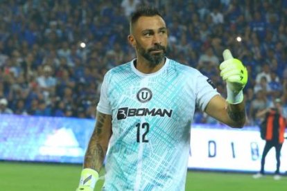 Esteban Dreer, arquero de Liga de Portoviejo.