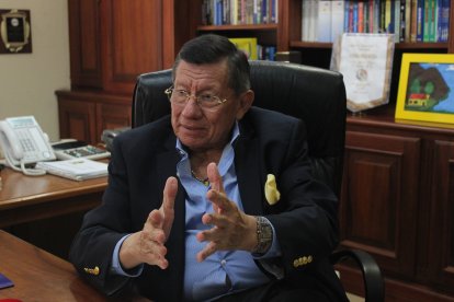 Carlos Villacís, ex presidente de la Federación ecuatoriana de fútbol.