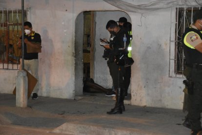 Los agentes no confirman la identidad del hombre, baleado el sábado.