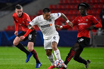 El ecuatoriano Cristian Ramírez marcó en el empate de Krasnodar (1-1) ante el Rennes, en Liga de Campeones.