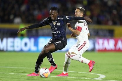 Beder Caicedo, y su buen año en Independiente del Valle.