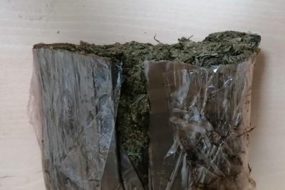 Marihuana incautada en uno de los opertivos policiales del fin de semana.