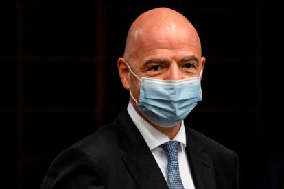 El presidente de FIFA, Giovanni Vincenzo Infantino dio positivo para Covid 19.