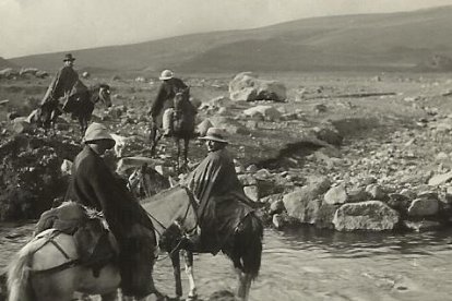 En antaño, los jinetes recorrían los páramos. En la foto se aprecia la zona de El Pedregal.