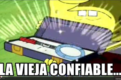La famosa 'vieja confiable' el meme que le cae a Damián Díaz de Barcelona y Cristian Martínez de Liga de Quito.