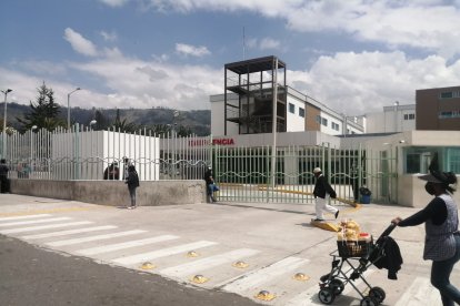 En el Hospital Docente estuvo internado durante dos días el adulto mayor, pero no resistió y murió.
