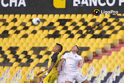 Un empate a cero goles, entre Barcelona y Liga de Quito.