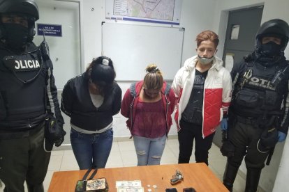 Los detenidos, al parecer, robaban en el sur de la capital.