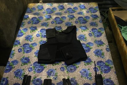 Armas y otros artefactos fueron hallados en el sitio de descanso del autor intelectual de la muerte de Lorenzo Medina.