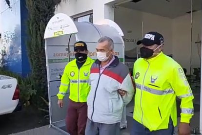 Pedro Saltos Vélez fue detenido la tarde del martes en Los Ríos.