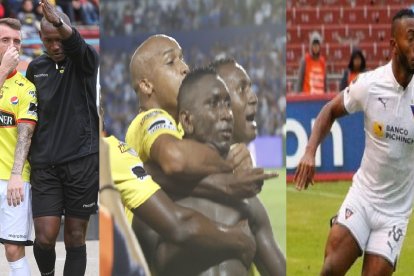 Damián Díaz (i) y Beder Caicedo recibieron sanciones más drásticas que las que obtuvo Pedro Pablo, por actos de indisciplina.