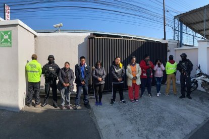 Siete personas fueron detenidas en un operativo antidrogas.