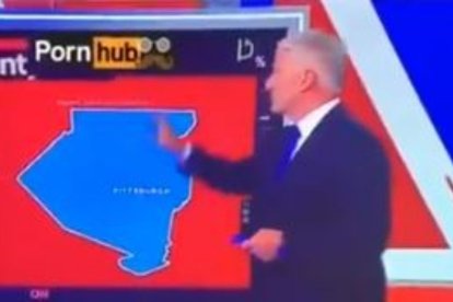 Una captura del video falso.