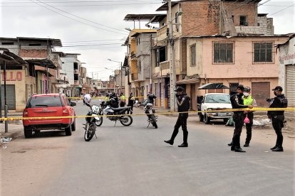 El crimen se registró en la ciudadela 9 de Octubre, a pocos metros donde el pasado martes murió otro ciudadano venezolano.