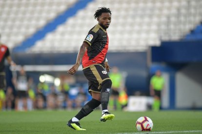 El extremo derecho Lass Bangoura arribó a Guayaquil esta mañana del 7 de noviembre de 2020.