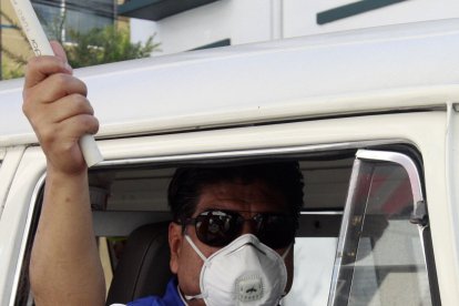 Espera volver a sus labores presenciales pronto.