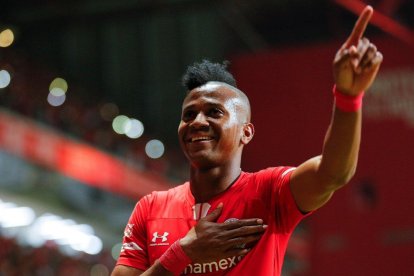 Michael Estrada pasa por un buen momento en el Toluca mexicano.