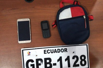 Evidencias incautadas en uno de los operativos ejecutados en las últimas horas por la Poicía.