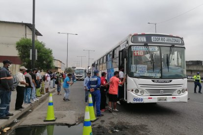 La semana pasada, personal de la ATM efectuó controles en los buses urbanos.