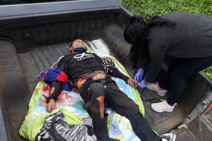 La víctima presentaba heridas en sus brazos, abdomen, pecho, cuello y rostro.