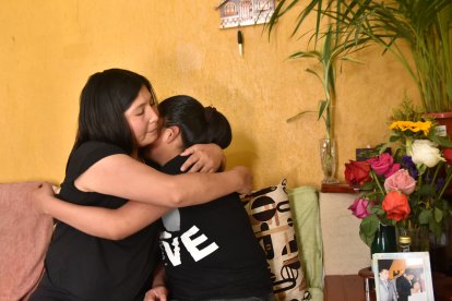 La hija de Óscar Andrango todavía no supera la pérdida de su padre. Ella y su mamá asisten al psicólogo semanalmente.