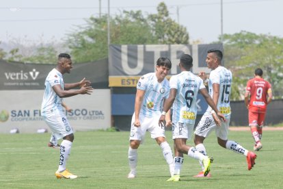 Toda la celebración de Fernando Gaibor y su primer gol con el Guayaquil City.