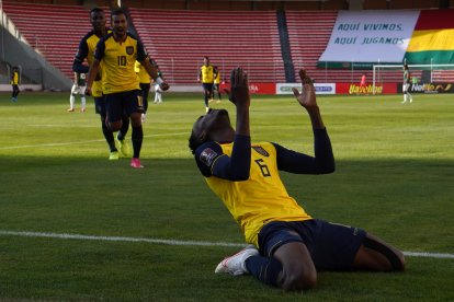 Beder Caicedo, marcapunta de la Tricolor, repetirá como titular frente al cuadro colombiano.