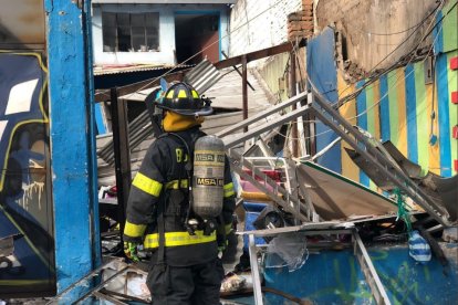 La alerta de la explosión se registró a las 15:31