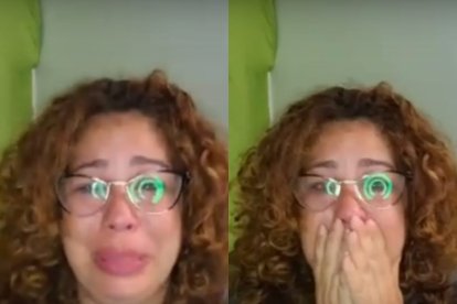 Una maestra puertorriqueña se quebró ante la cámara cuando contaba el desinterés de sus alumnos.