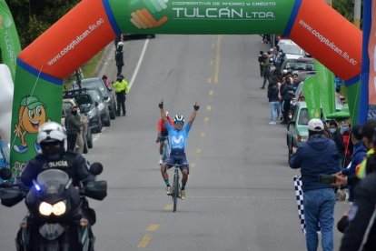 Jorge Montenegro fue el mejor en la cuarta edición de la clásica Richard Carapaz.
