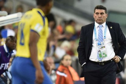 Luis Fernando Suárez dirigió a la selección de Ecuador entre 2004 y 2007.