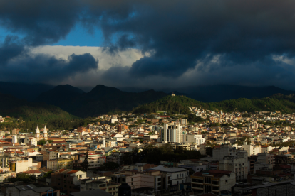 Loja está ubicada al sur del Ecuador.