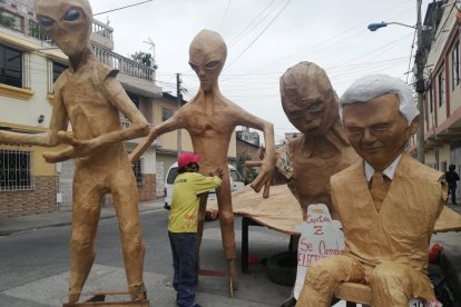 Capitán Z exhibe la obra que quedó a medias una vez conocida la resolución del COE Cantonal.