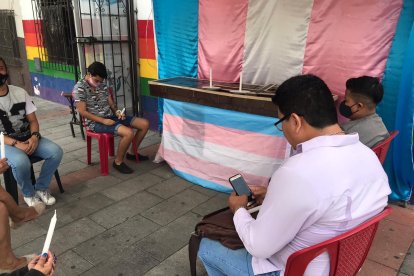 Una vigilia se realizó la mañana de ayer en Guayaquil.