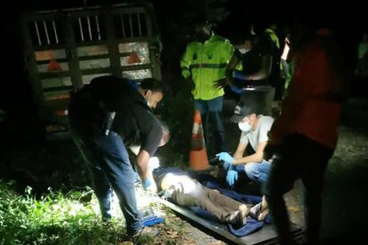 El comerciante fue hallado con un tiro en su nuca. El implicado usó una escopeta.