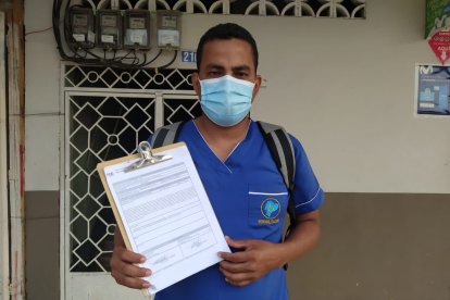 El perjudicado se quedó sin sueldo y ahora no sabe cómo hará para pagar sus deudas y otras necesidades.