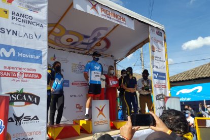 Byron Guamá (Team Best PC) se impuso en la tercera etapa de la edición número 37 de la Vuelta al Ecuador.