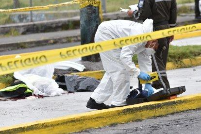 El uniformado regresaba del sur de Quito haciendo unas diligencias.