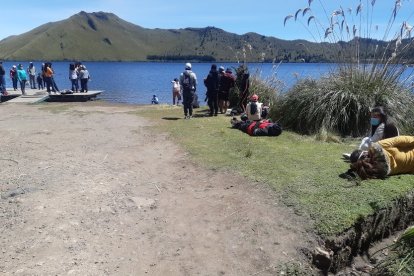 En las faldas del Fuya Fuya hay tres lagunas.